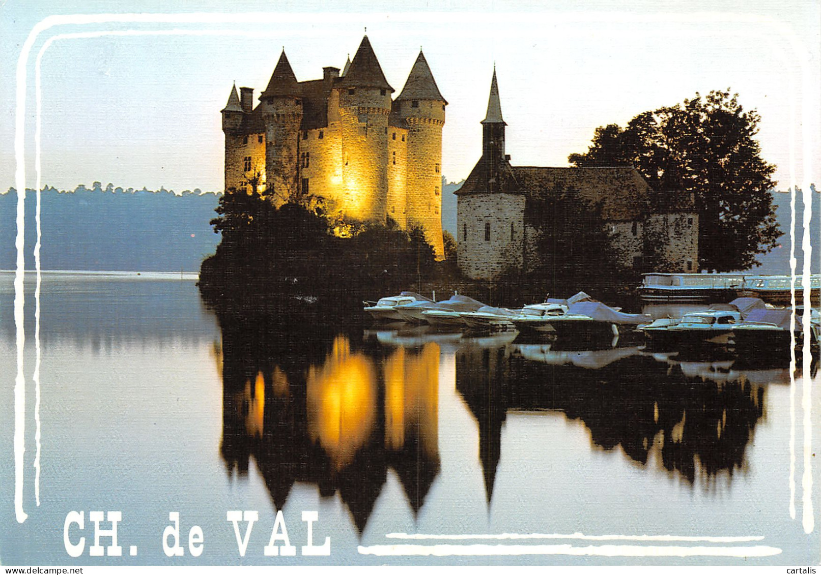 19-CHÂTEAU DE VAL-N°3777-A/0057 - Other & Unclassified