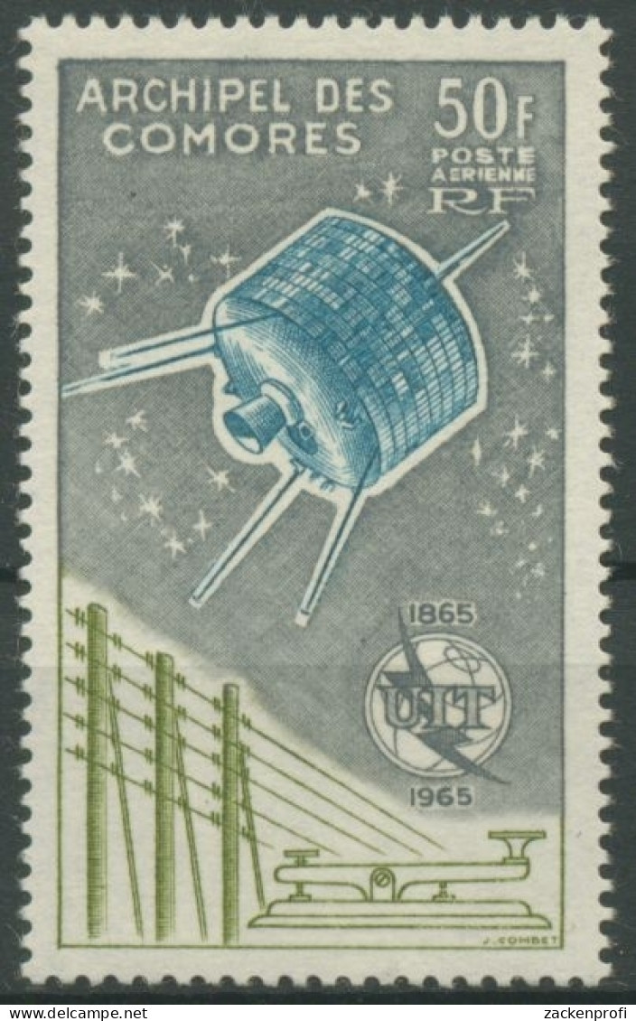 Komoren 1965 Internationale Fernmeldeunion Satellit 67 Postfrisch - Ongebruikt