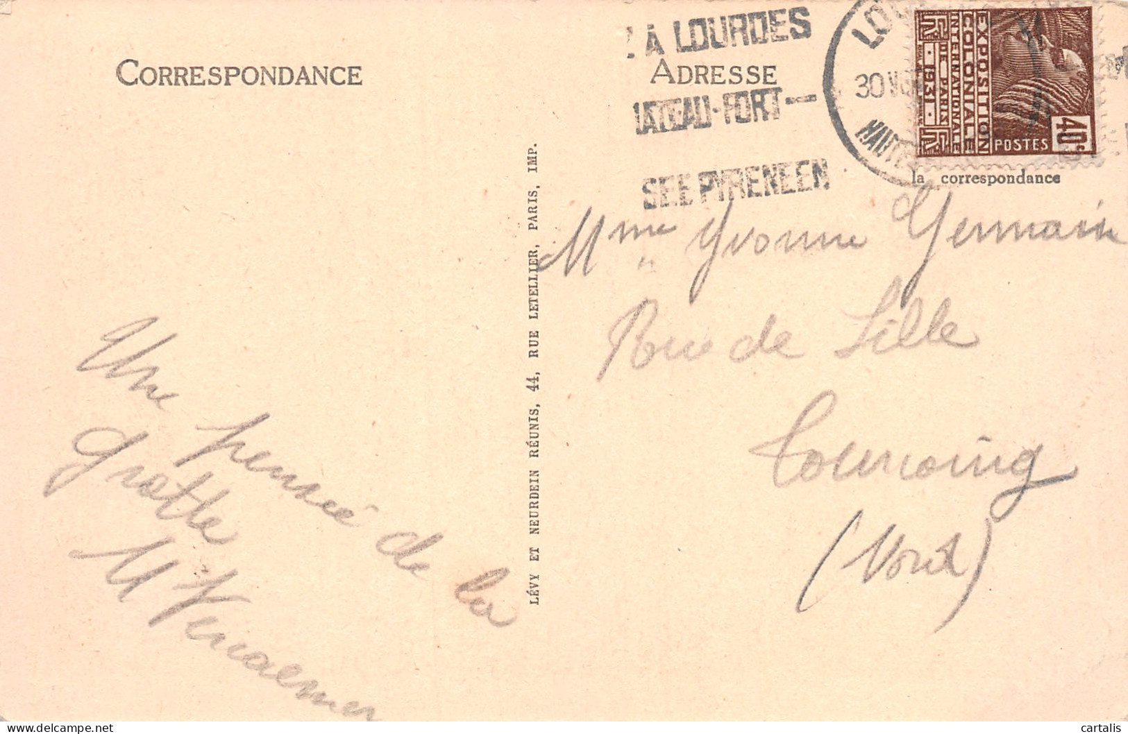 65-LOURDES-N°3776-E/0393 - Lourdes