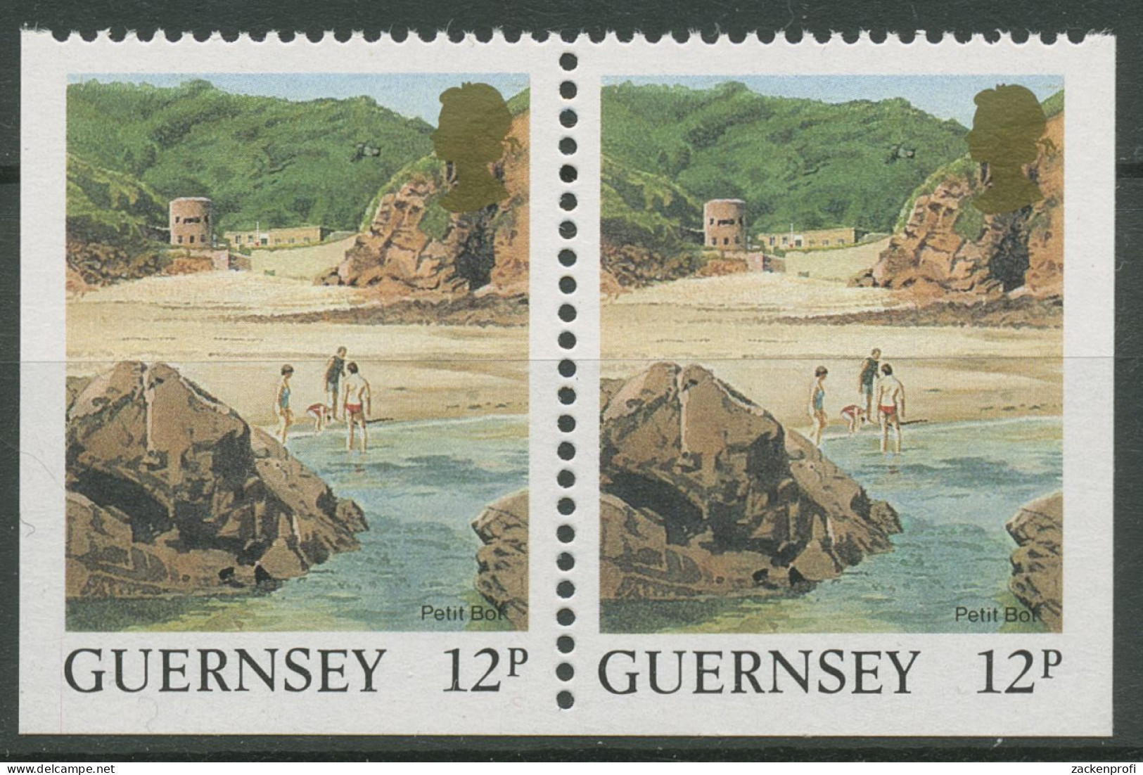 Guernsey 1988 Sehenswürdigkeiten Petit Bot 413 E/E Postfrisch - Guernesey