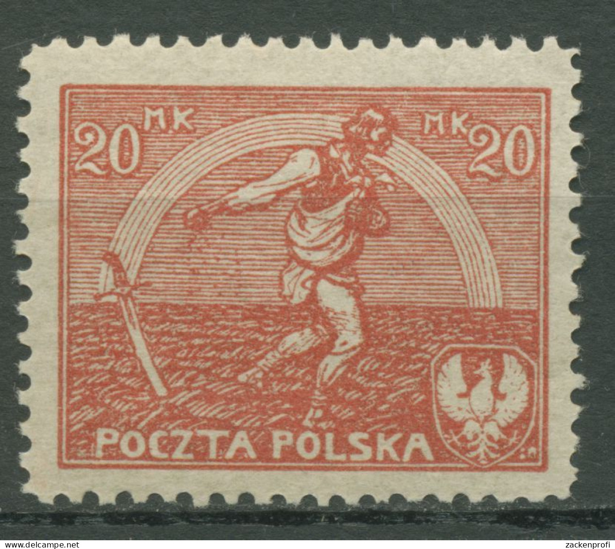 Polen 1921 Freimarken Sämann 159 Postfrisch - Nuovi