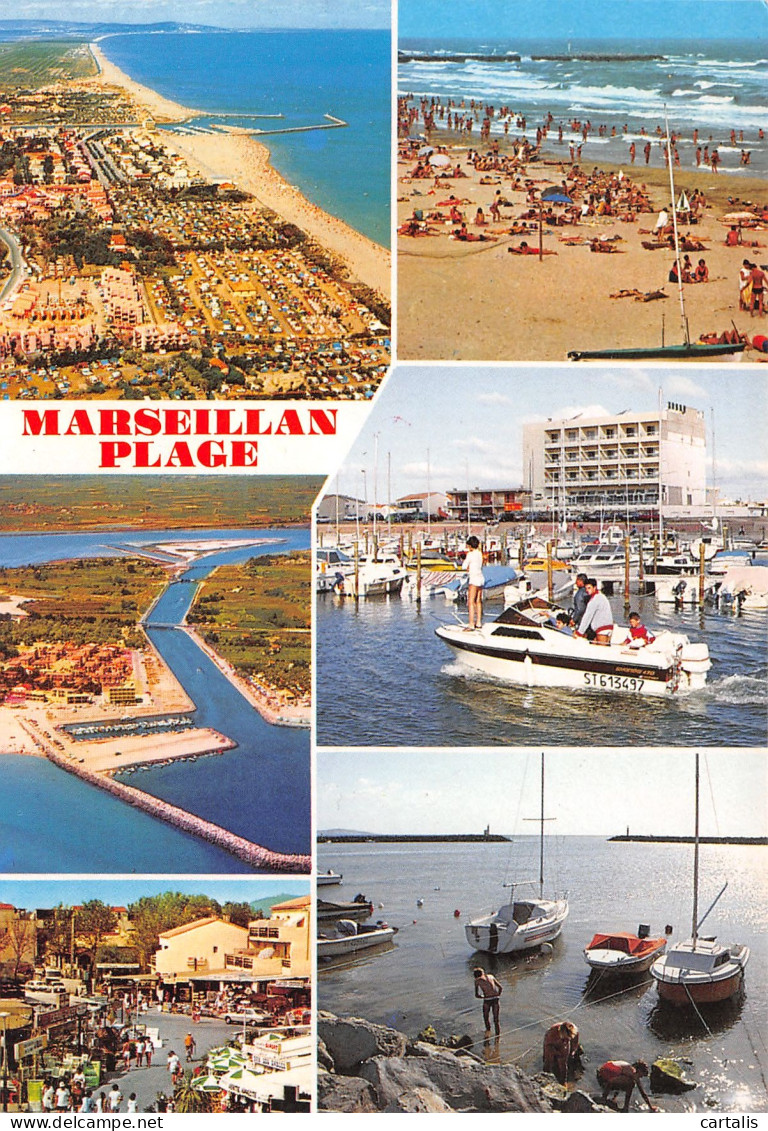 34-MARSEILLAN PLAGE-N°3776-D/0399 - Marseillan