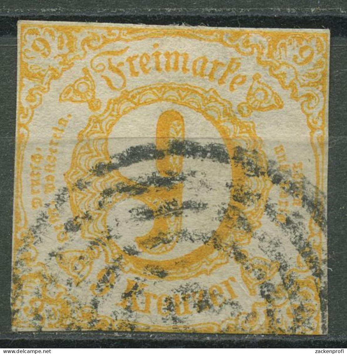 Thurn Und Taxis 1859/61 9 Kreuzer 23 I Gestempelt - Andere & Zonder Classificatie