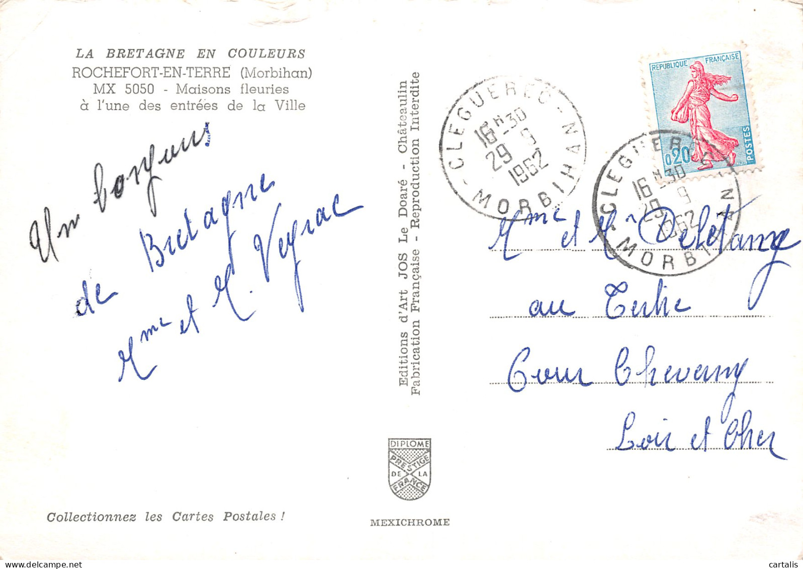 56-ROCHEFORT EN TERRE-N°3776-D/0277 - Rochefort En Terre