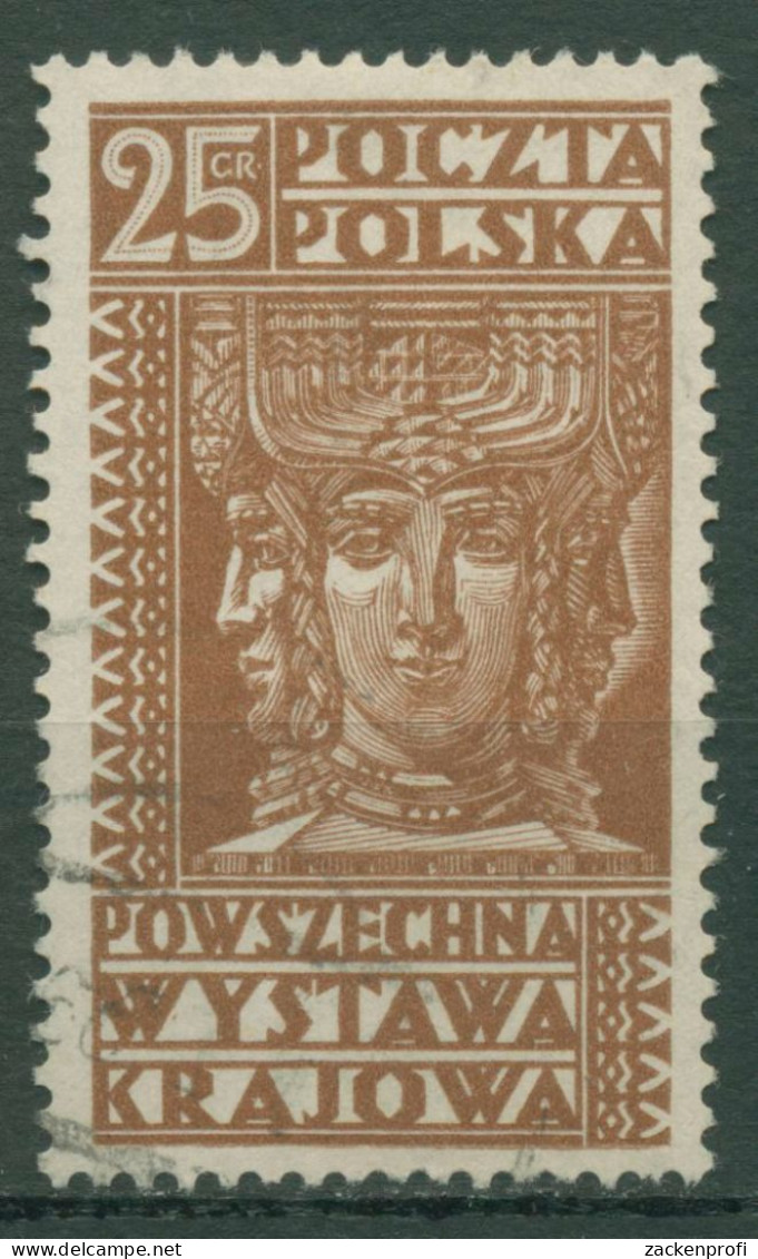 Polen 1928 Landesausstellung Slawischer Erntegott 260 Gestempelt - Used Stamps