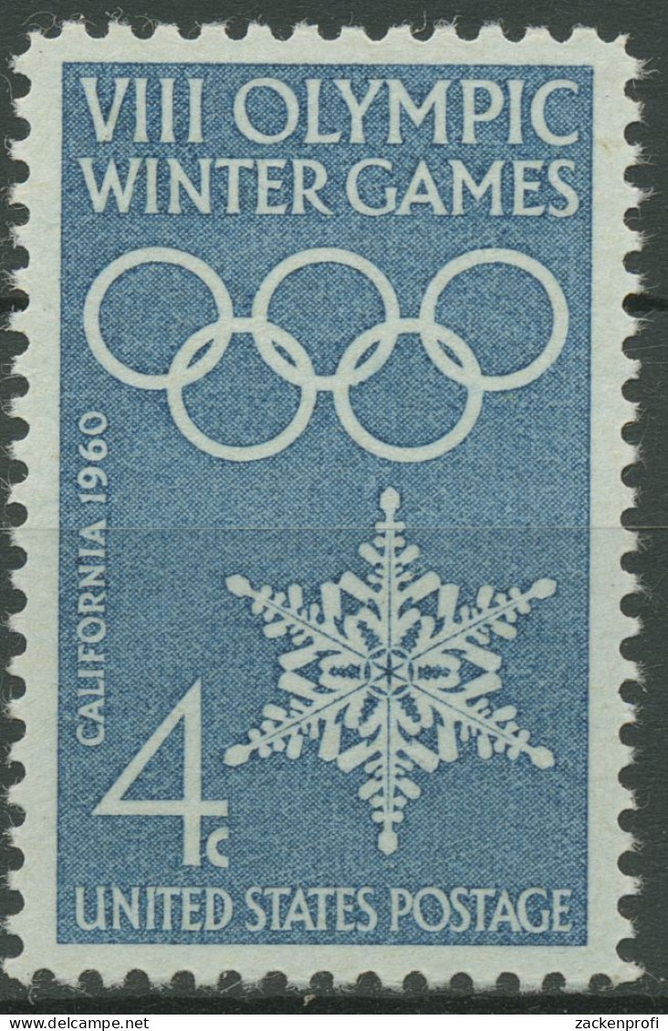 USA 1960 Olympische Winterspiele Squaw Valley 773 Postfrisch - Nuovi