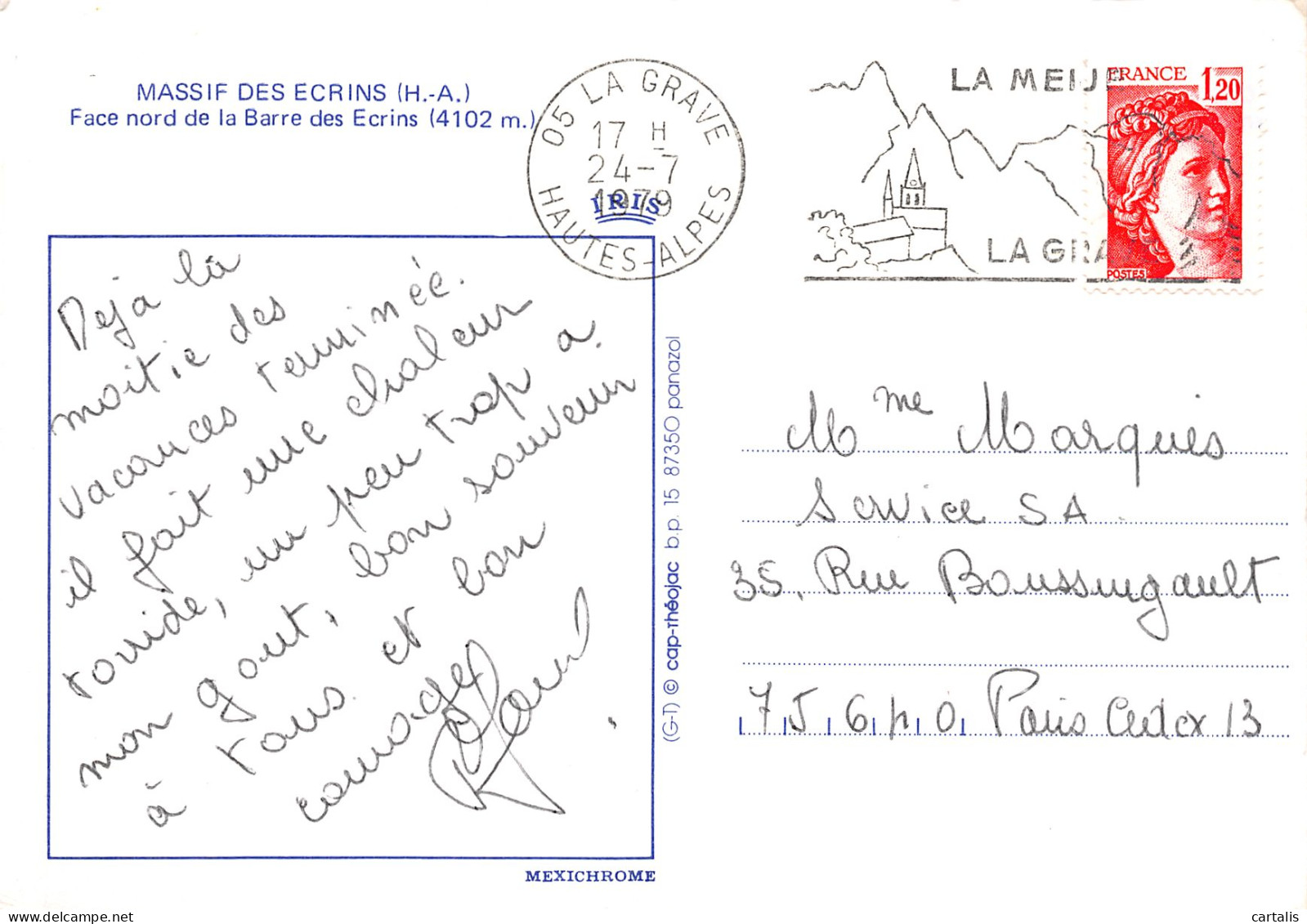 38-LES ECRINS-N°3777-D/0087 - Other & Unclassified