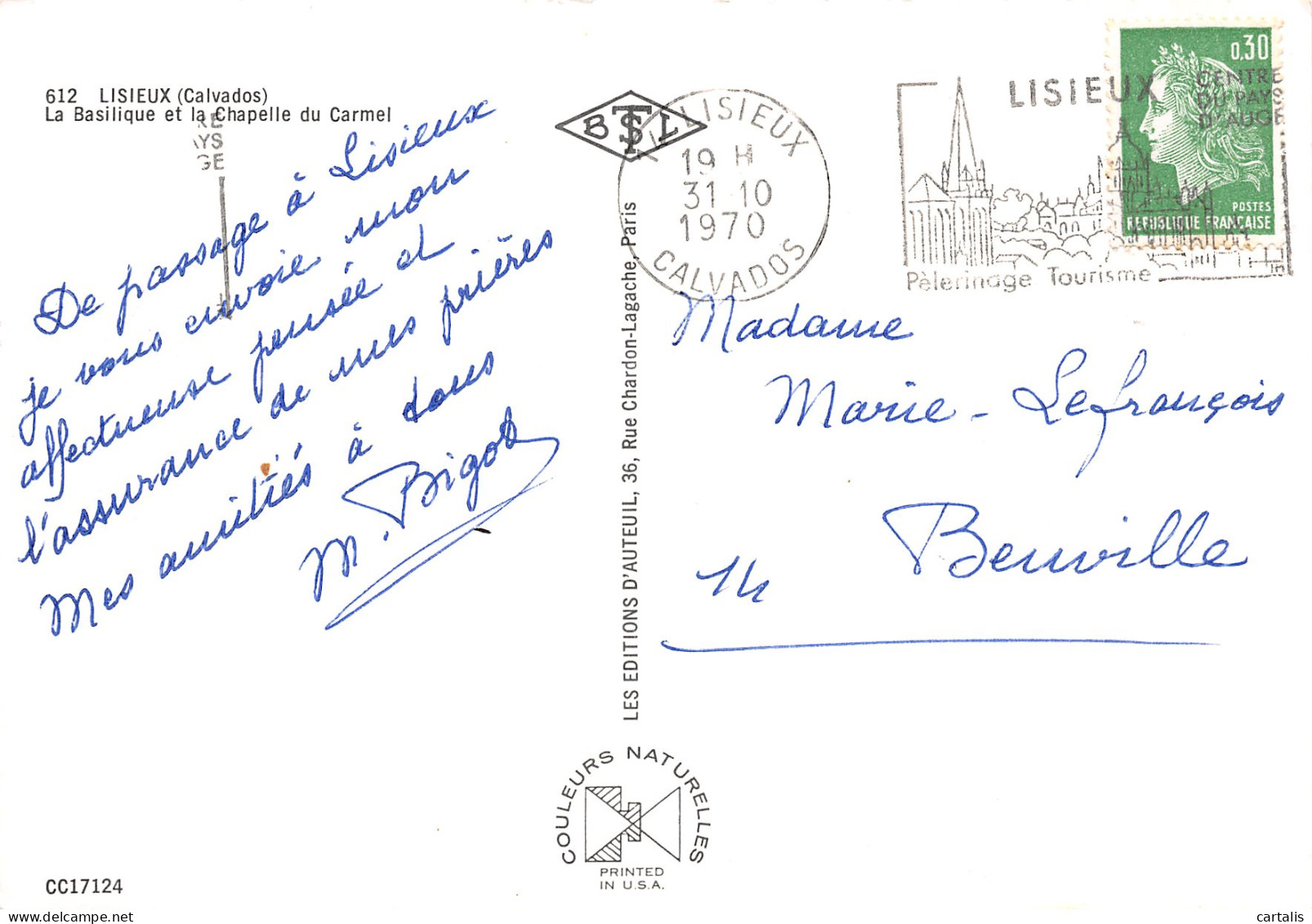 14-LISIEUX-N°3777-C/0373 - Lisieux