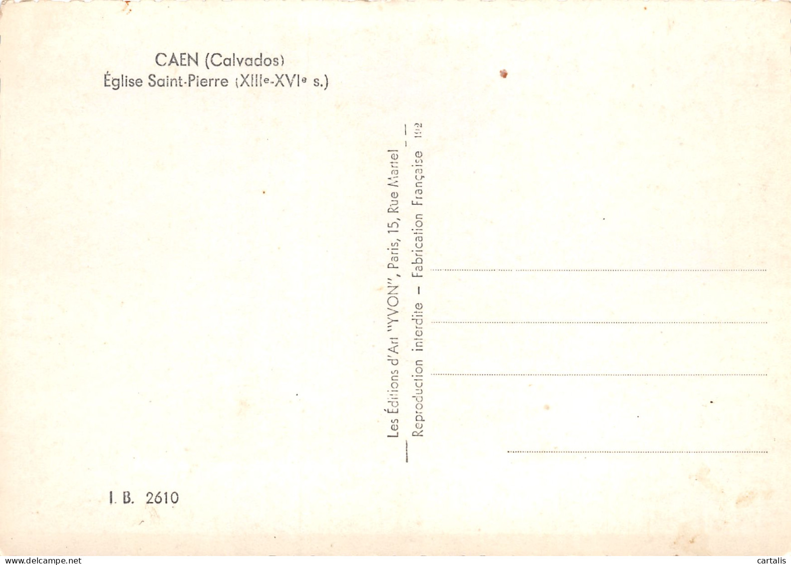 14-CAEN-N°3777-C/0331 - Caen
