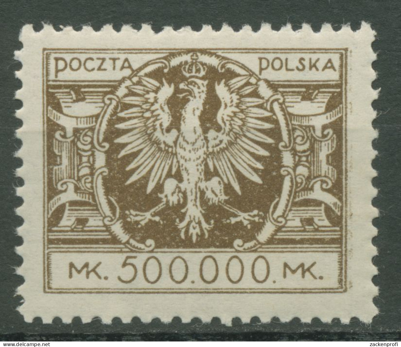 Polen 1924 Großer Adler Auf Schild 198 Postfrisch - Nuovi