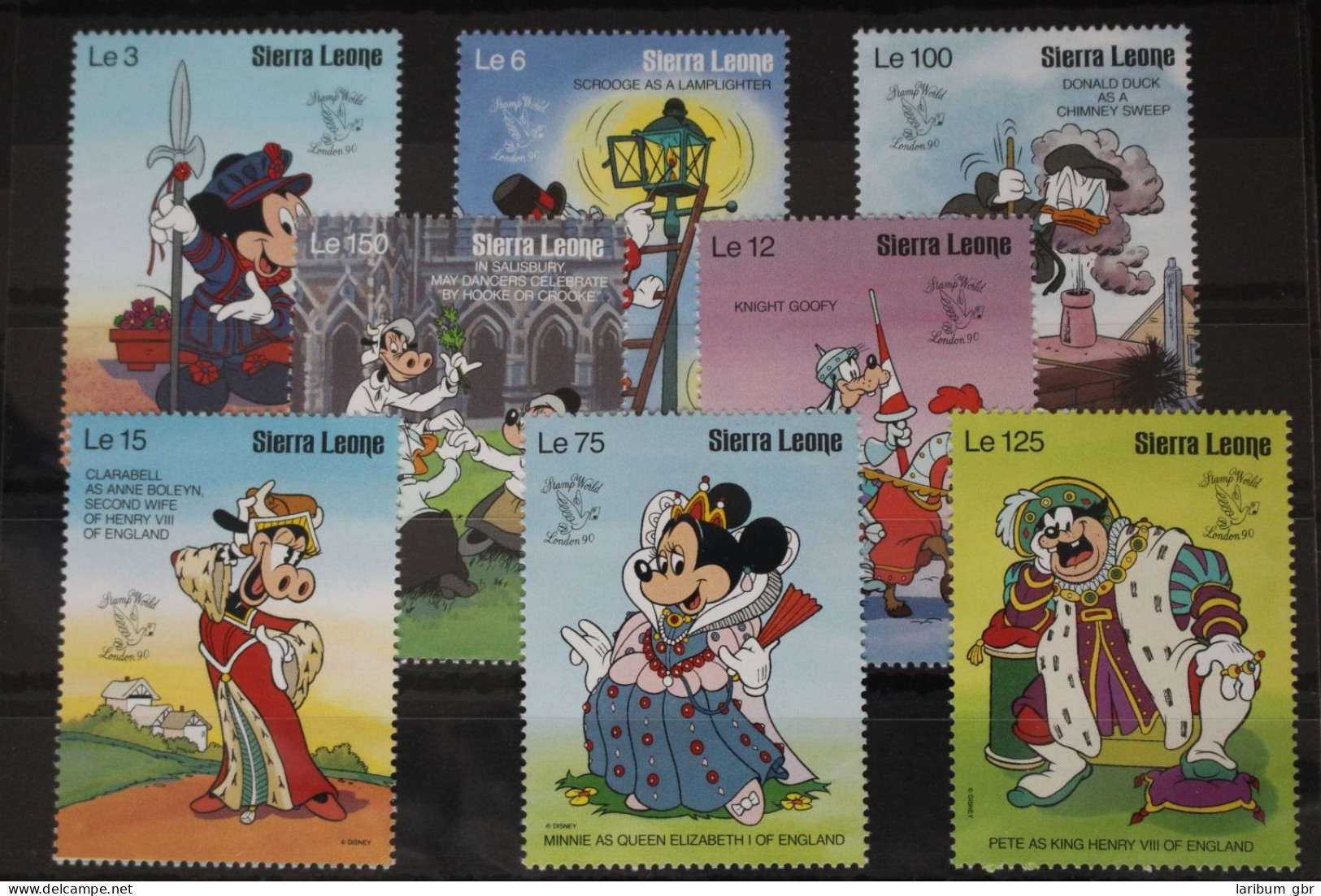 Sierra Leone 1465-1472 Postfrisch Walt Disney #FJ928 - Sierra Leone (1961-...)