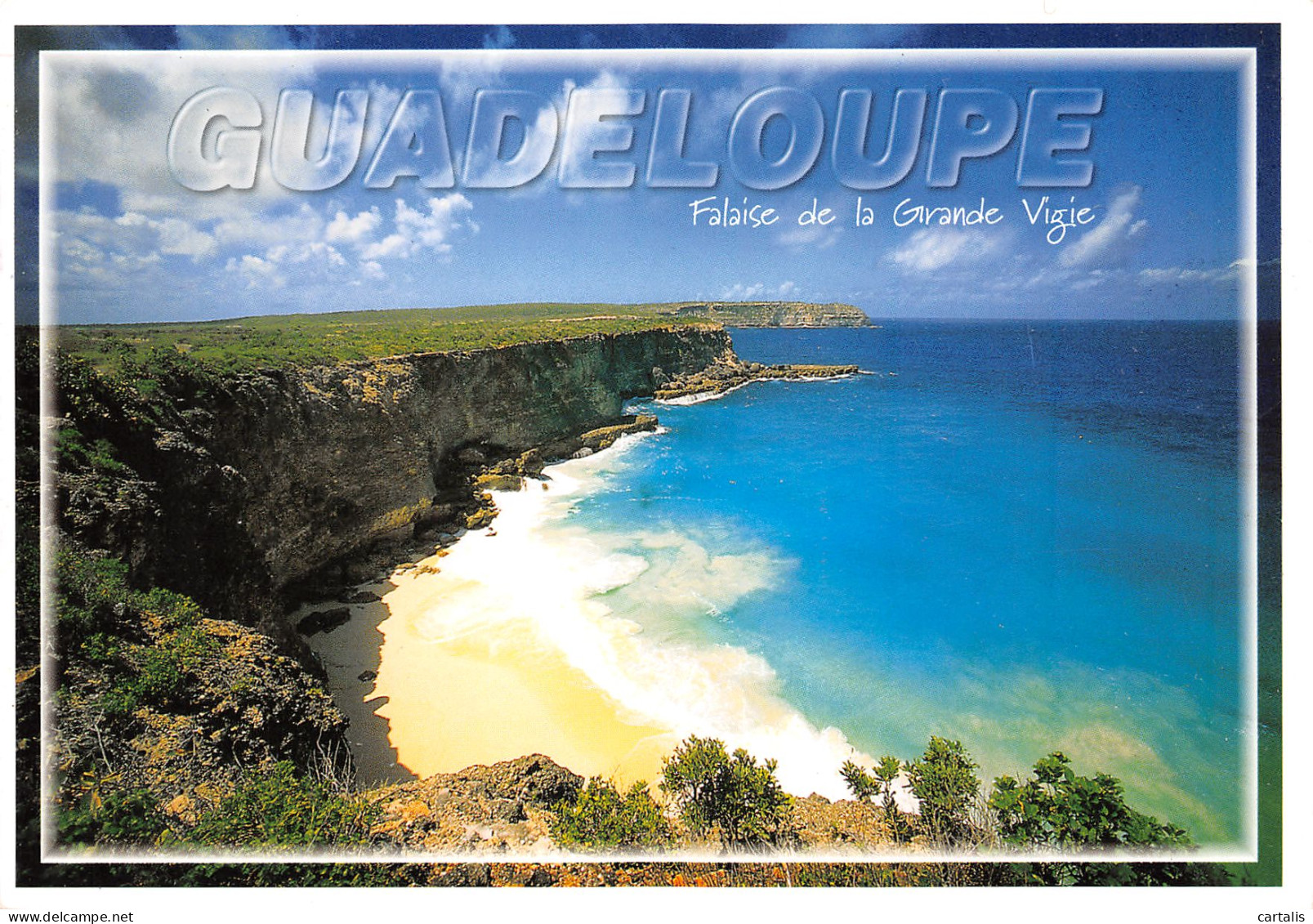 971-GUADELOUPE FALAISE DE LA GRANDE VIGIE-N°3777-C/0203 - Other & Unclassified