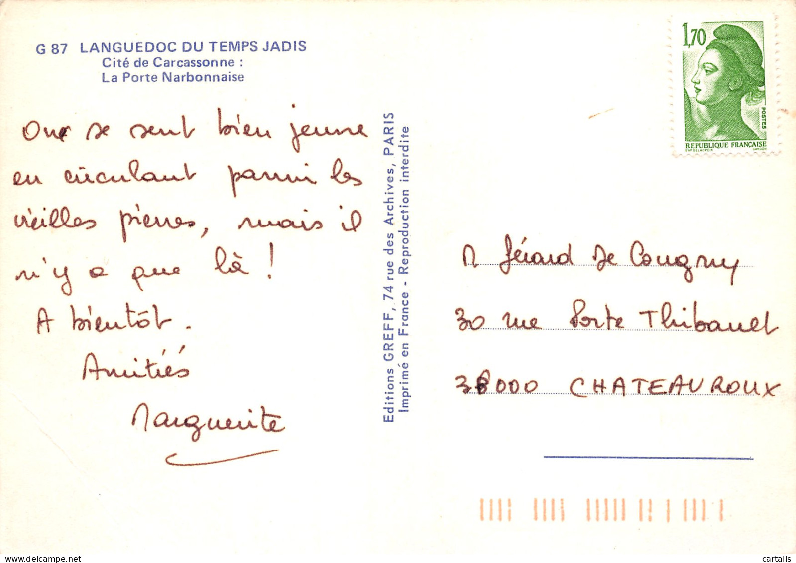 11-CARCASSONNE-N°3777-C/0159 - Carcassonne