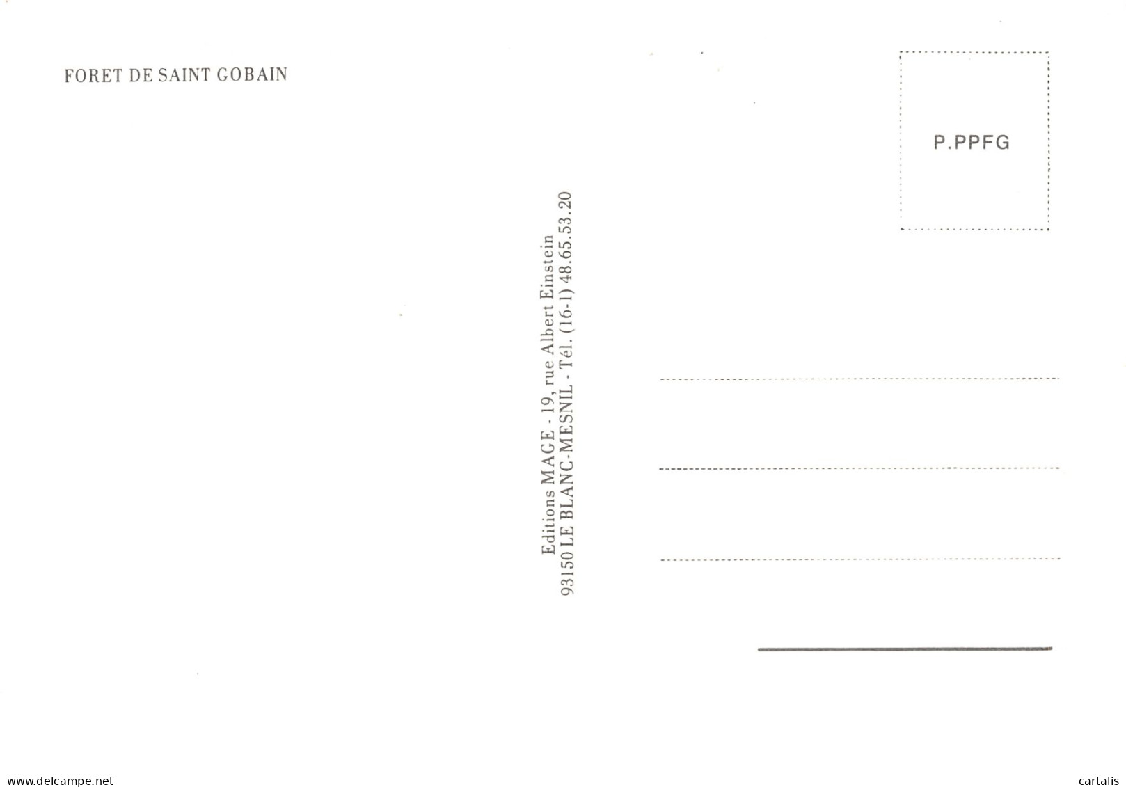 02-SAINT GOBAIN-N°3777-C/0107 - Other & Unclassified