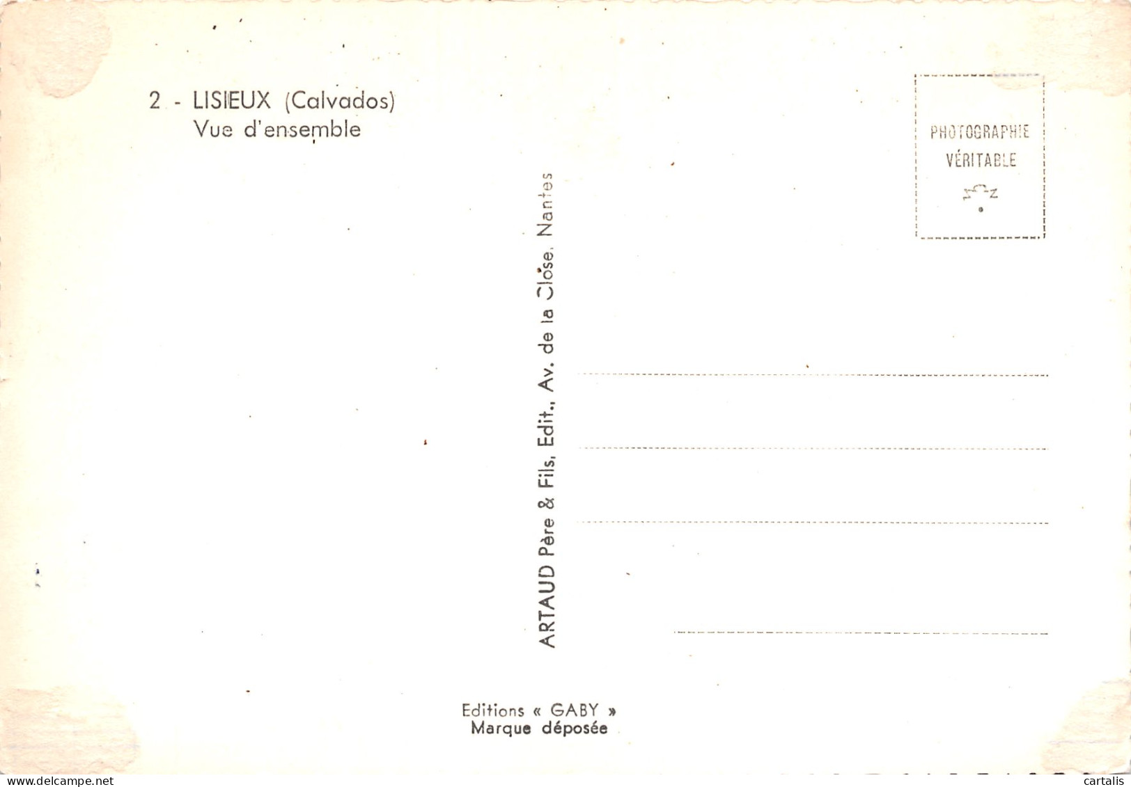 14-LISIEUX-N°3777-C/0071 - Lisieux
