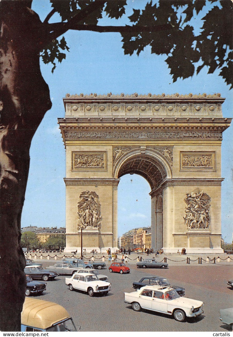 75-PARIS L ARC DE TRIOMPHE-N°3777-C/0055 - Triumphbogen