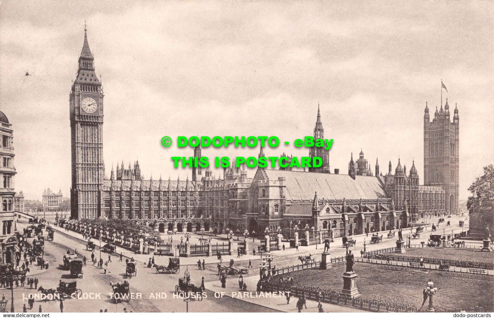 R531230 London. Clock Tower And Houses Of Parliament. H. G. Pearce - Sonstige & Ohne Zuordnung