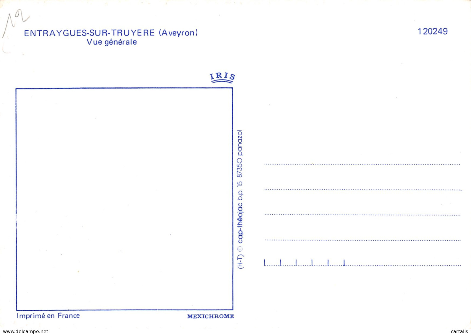 12-ENTRAYGUES SUR TRUYERE-N°3777-C/0013 - Autres & Non Classés