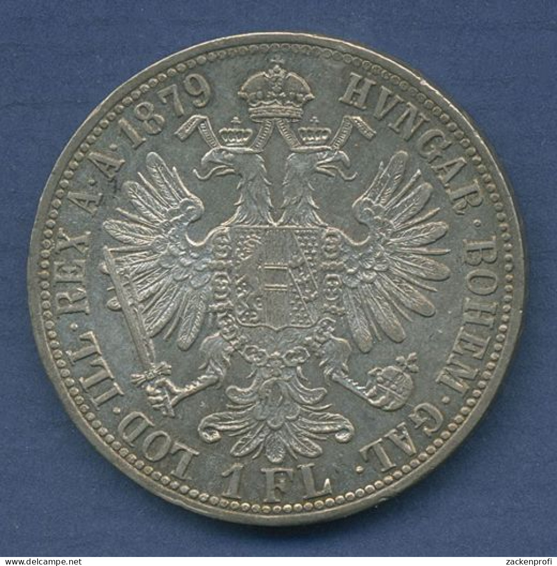 Österreich Gulden 1879, Franz Joseph I., J 342 Vz/st (m3972) - Oostenrijk