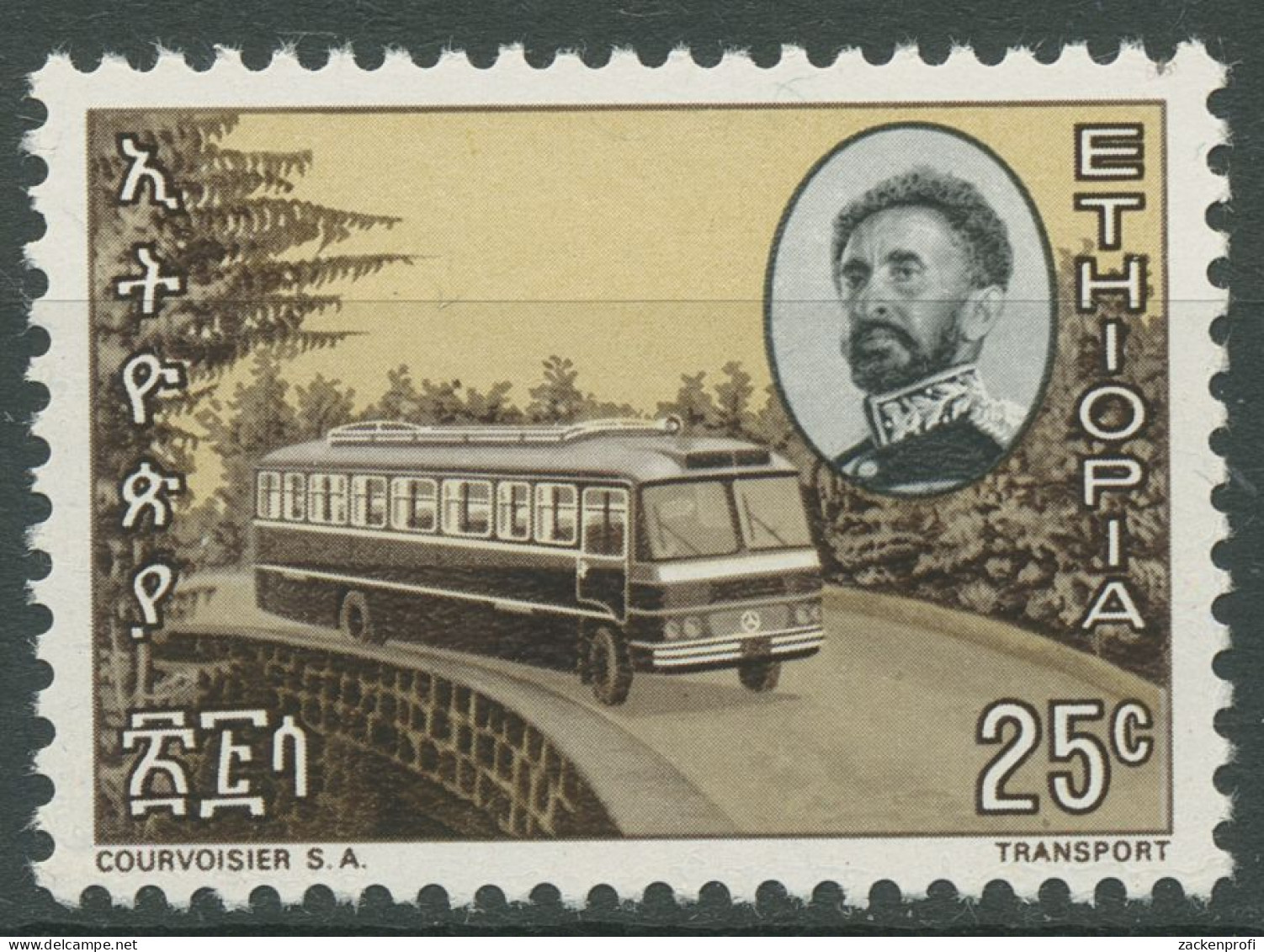 Äthiopien 1965 Fortschritt Transport Autobus 507 Postfrisch - Ethiopia