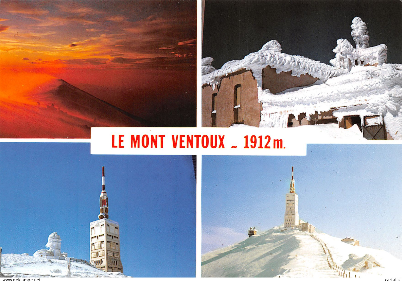 84-MONT VENTOUX-N°3777-B/0369 - Otros & Sin Clasificación