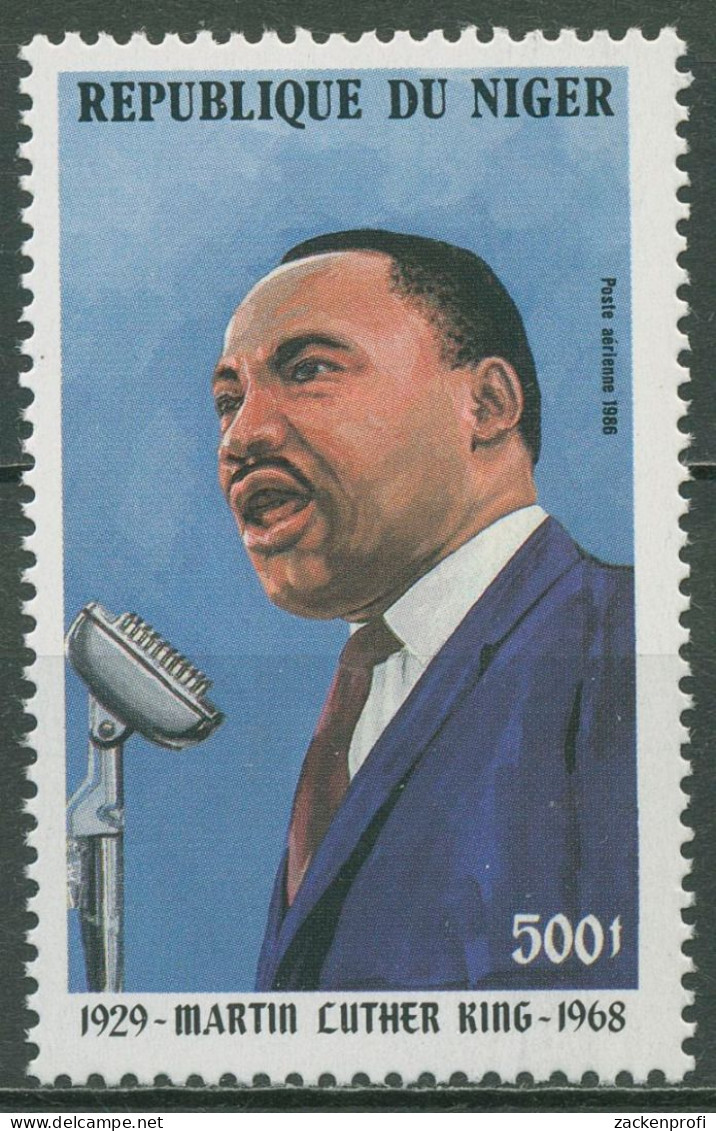 Niger 1986 Martin Luther King Bürgerrechtler 990 Postfrisch - Níger (1960-...)