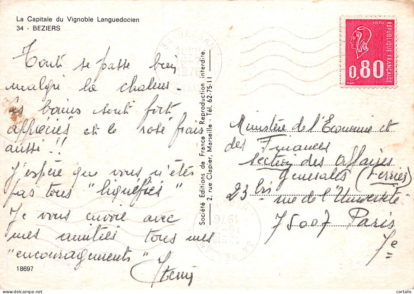 34-BEZIERS-N°3777-B/0343 - Beziers