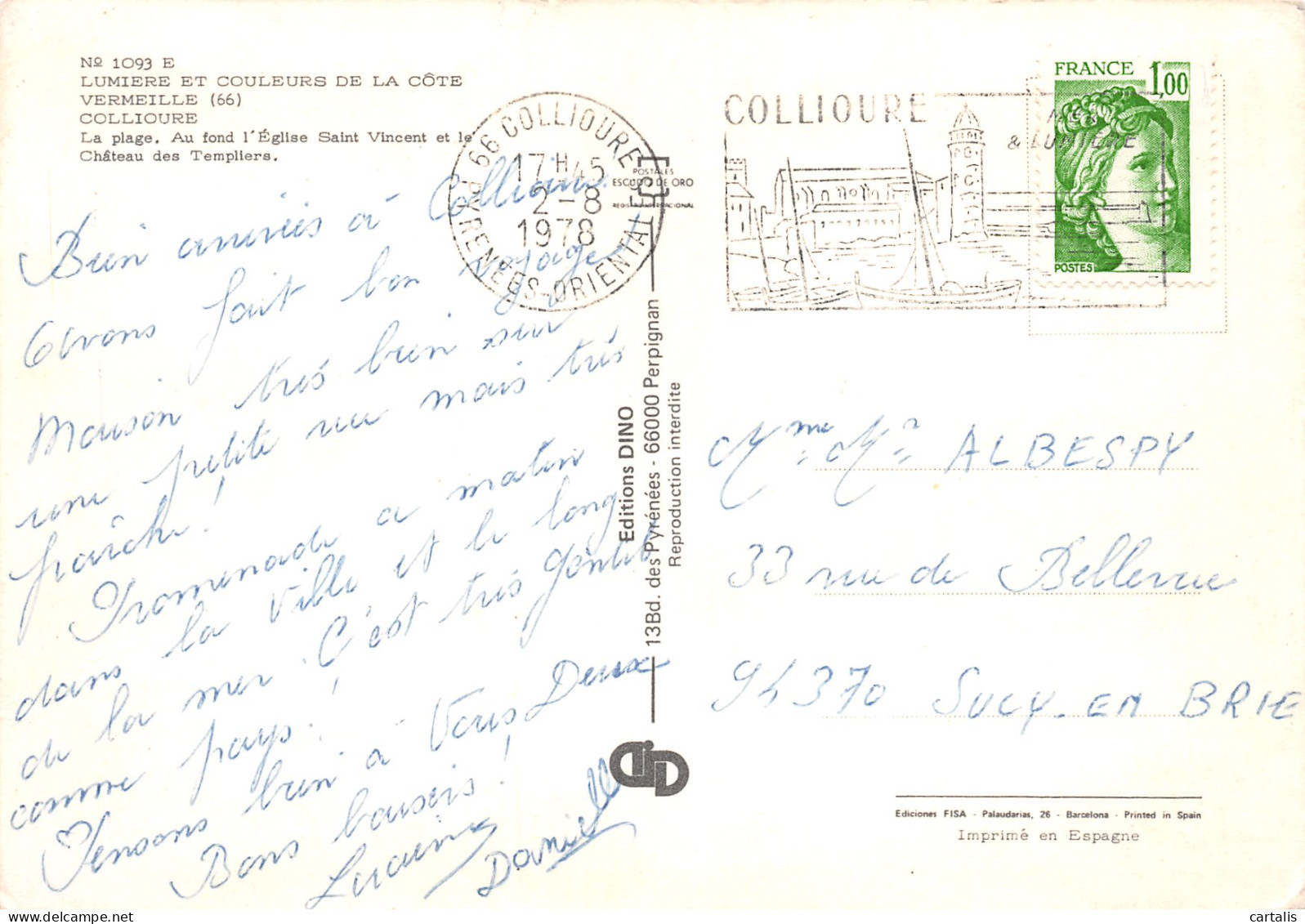 66-COLLIOURE-N°3777-B/0281 - Collioure