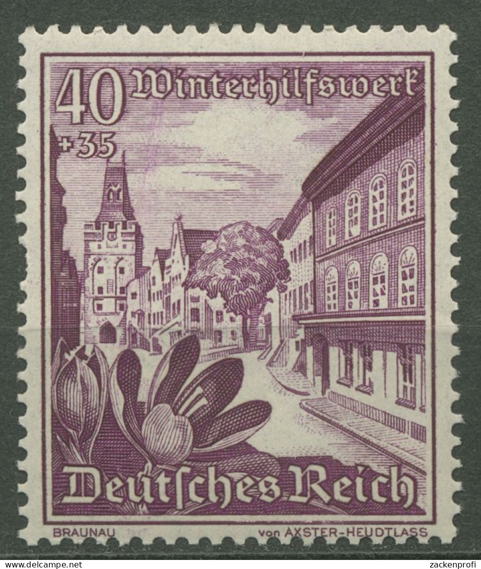 Deutsches Reich 1938 WHW Ostmark 683 Postfrisch, Zahnfehler (R80711) - Unused Stamps