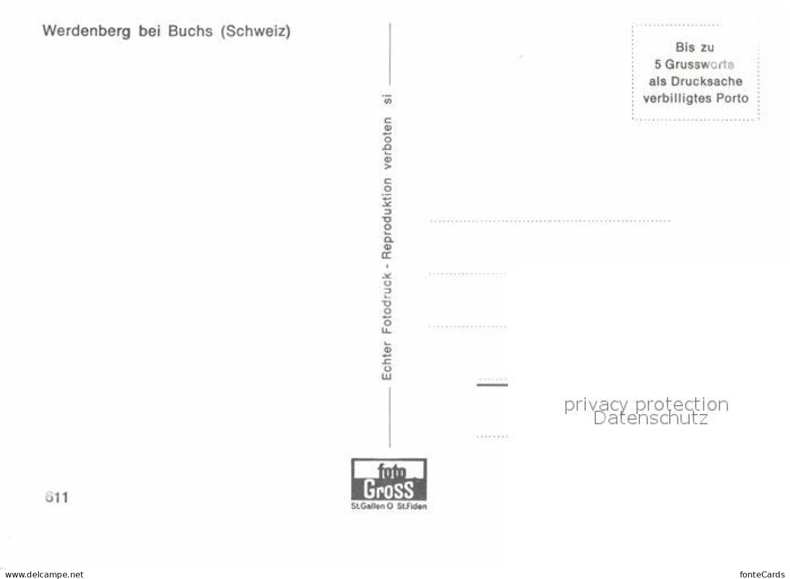12891141 Werdenberg Gasthaus Werdenberg - Altri & Non Classificati