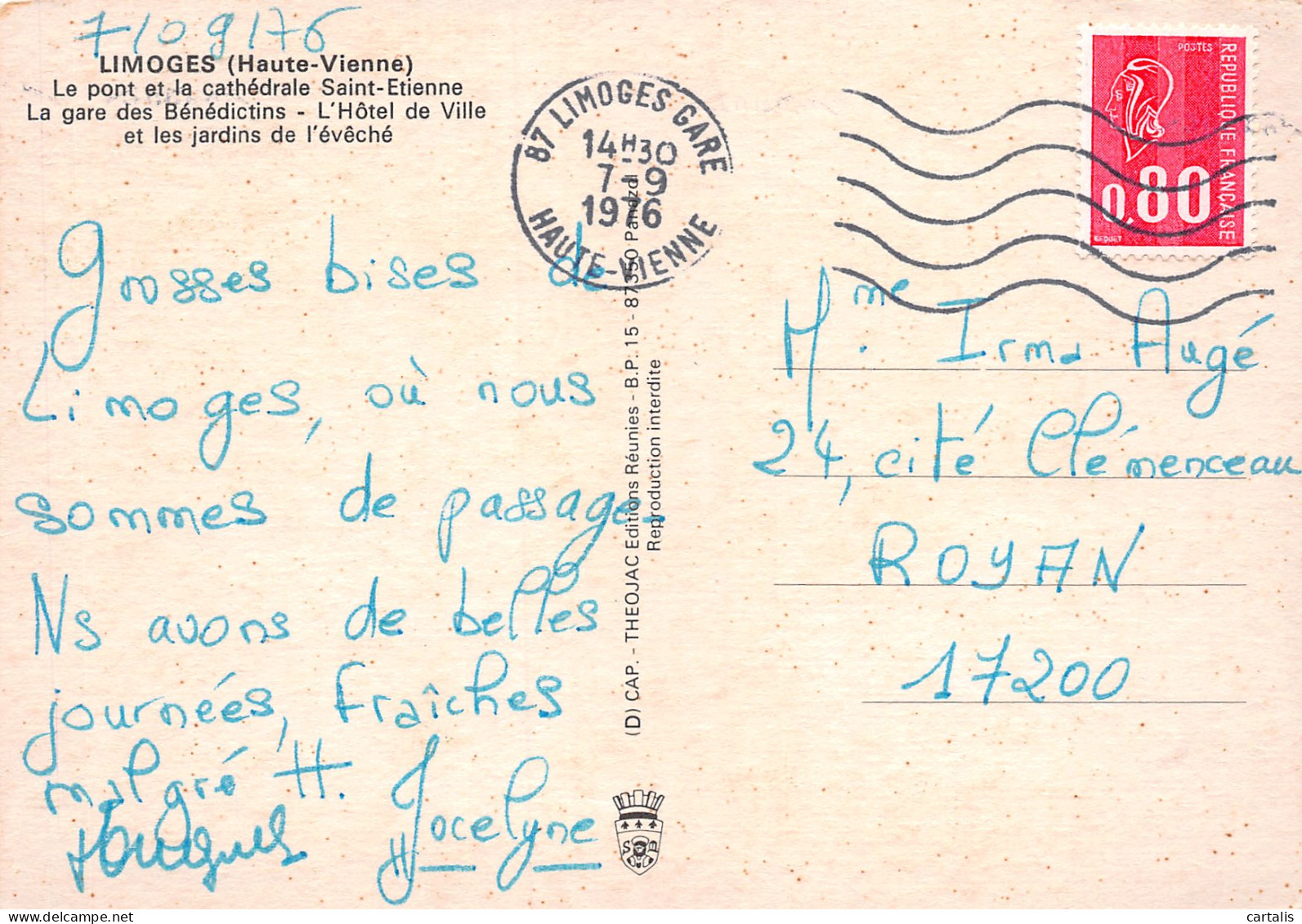 87-LIMOGES-N°3777-B/0071 - Limoges