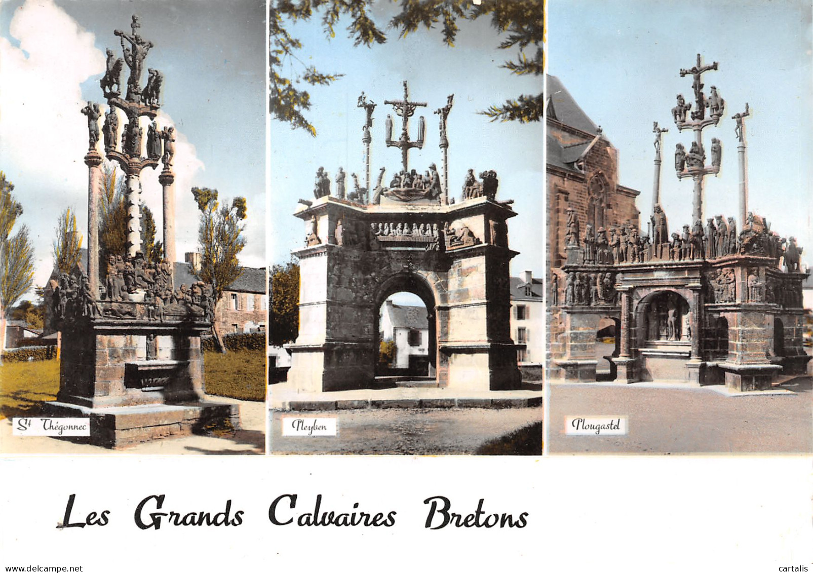 29-GRANDS CALVAIRES BRETONS-N°3777-B/0021 - Other & Unclassified