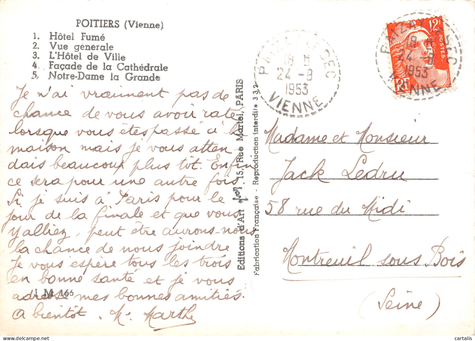 86-POITIERS-N°3777-A/0325 - Poitiers