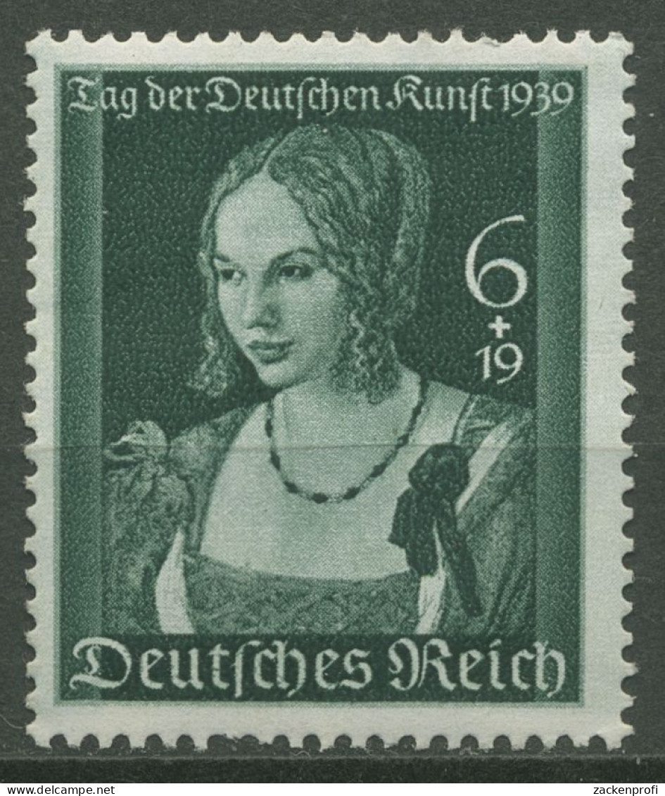 Dt. Reich 1939 Tag Der Dt. Kunst 700 Postfrisch, Mängel (R80717) - Nuevos