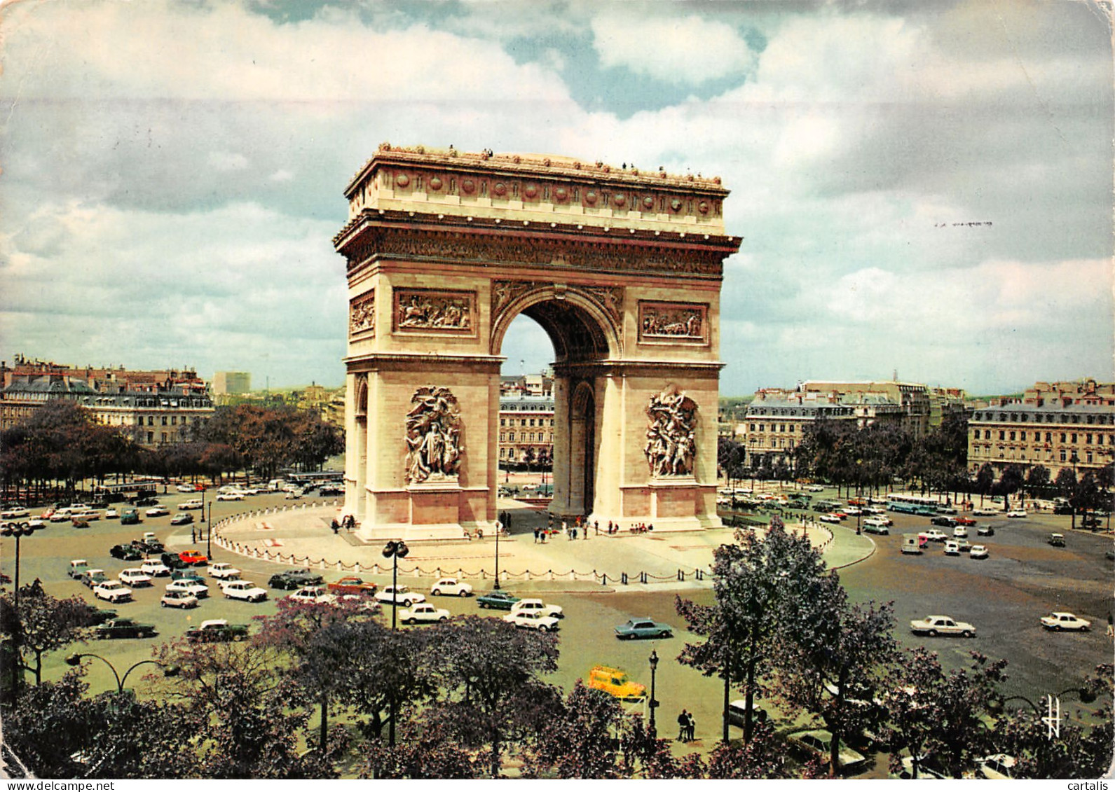 75-PARIS ARC DE TRIOMPHE-N°3778-A/0263 - Triumphbogen