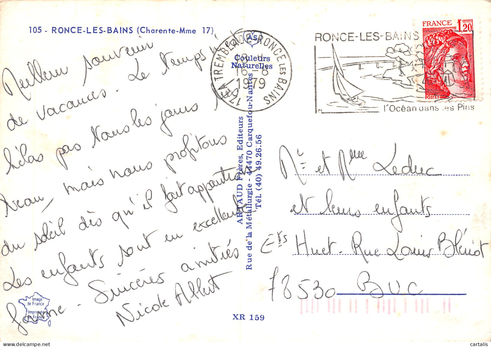 17-RONCE LES BAINS-N°3778-A/0213 - Autres & Non Classés