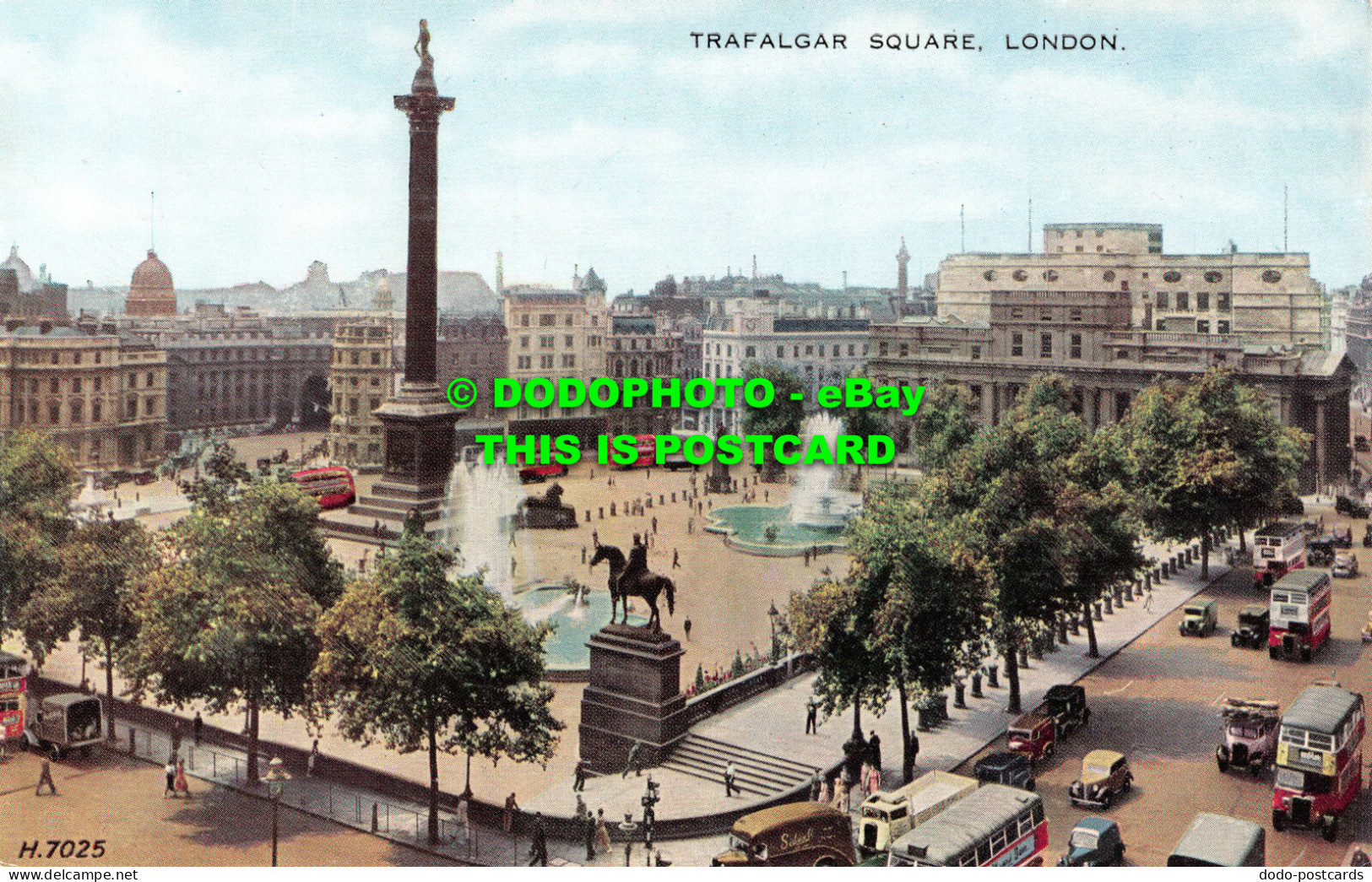 R531674 London. Trafalgar Square. Valentine. Valesque - Autres & Non Classés