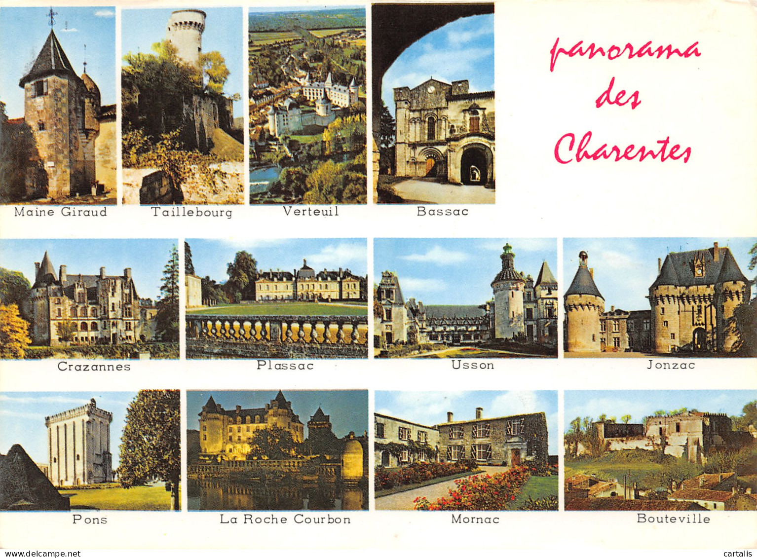 16-CHATEAUX DES CHARENTES-N°3778-A/0079 - Other & Unclassified
