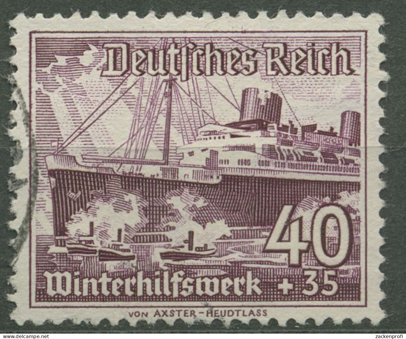 Deutsches Reich 1937 WHW Schiffe 659 Gestempelt (R80700) - Oblitérés