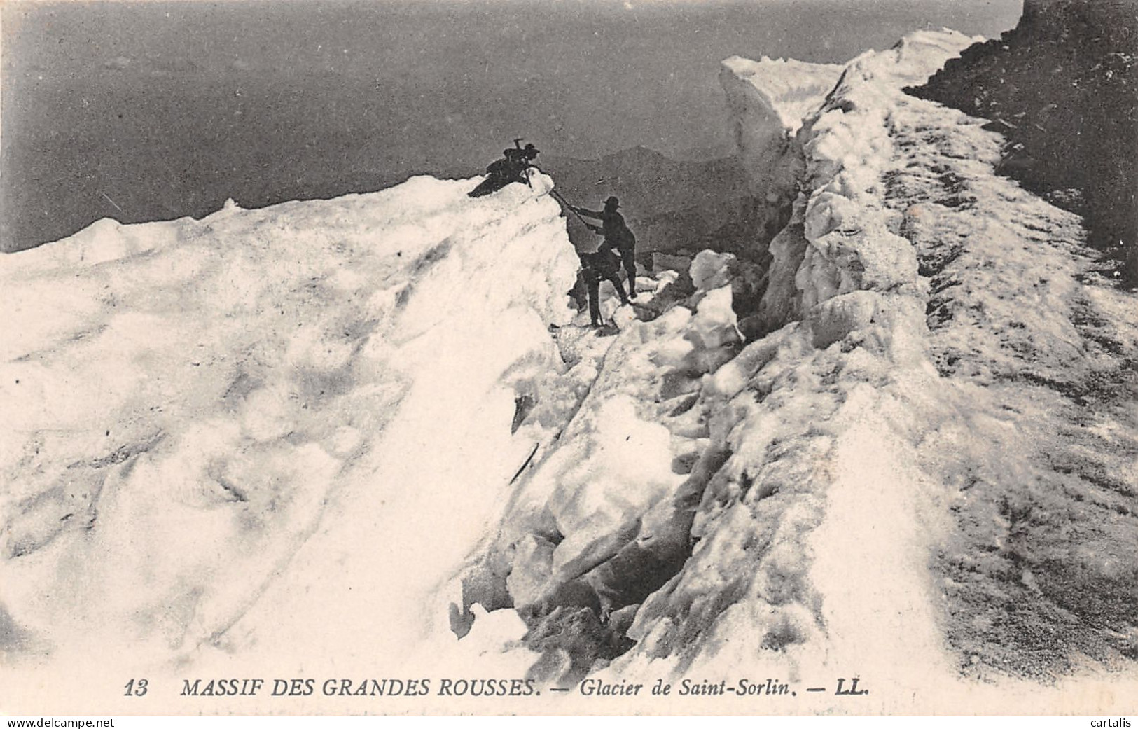 38-MASSIF DES GRANDES ROUSSES-N°3777-E/0351 - Altri & Non Classificati