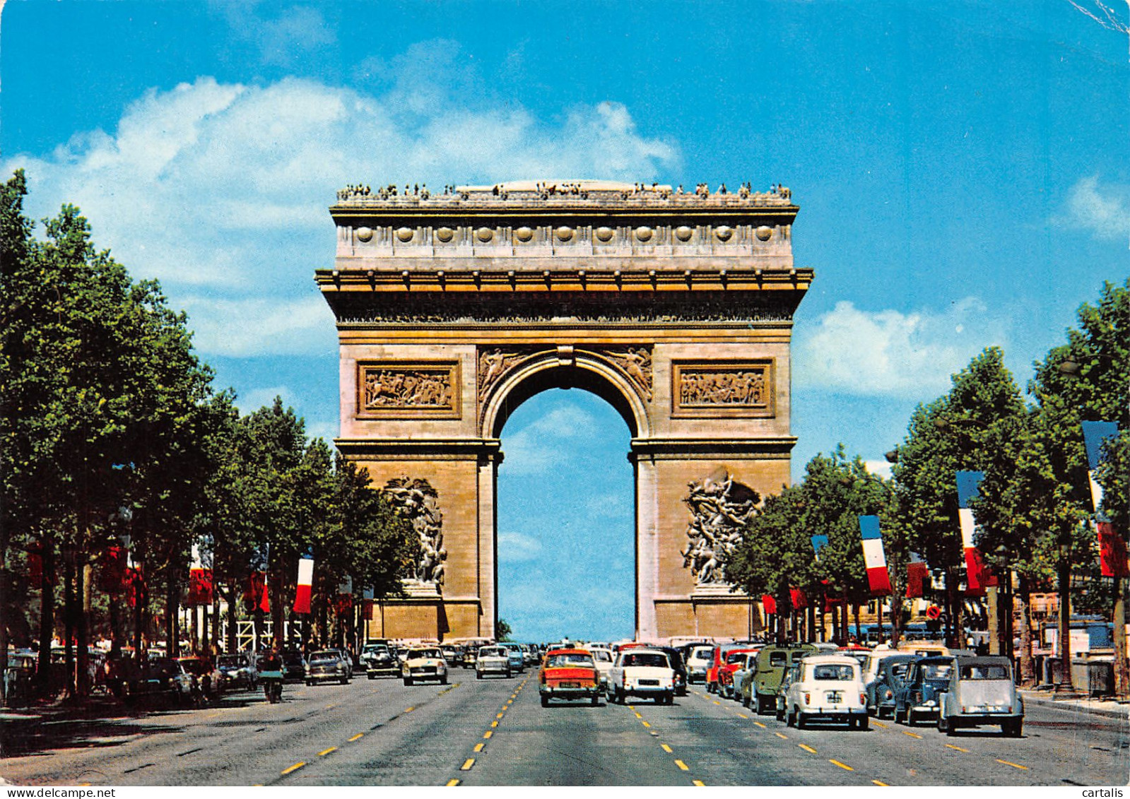 75-PARIS L ARC DE TRIOMPHE-N°3777-D/0229 - Triumphbogen