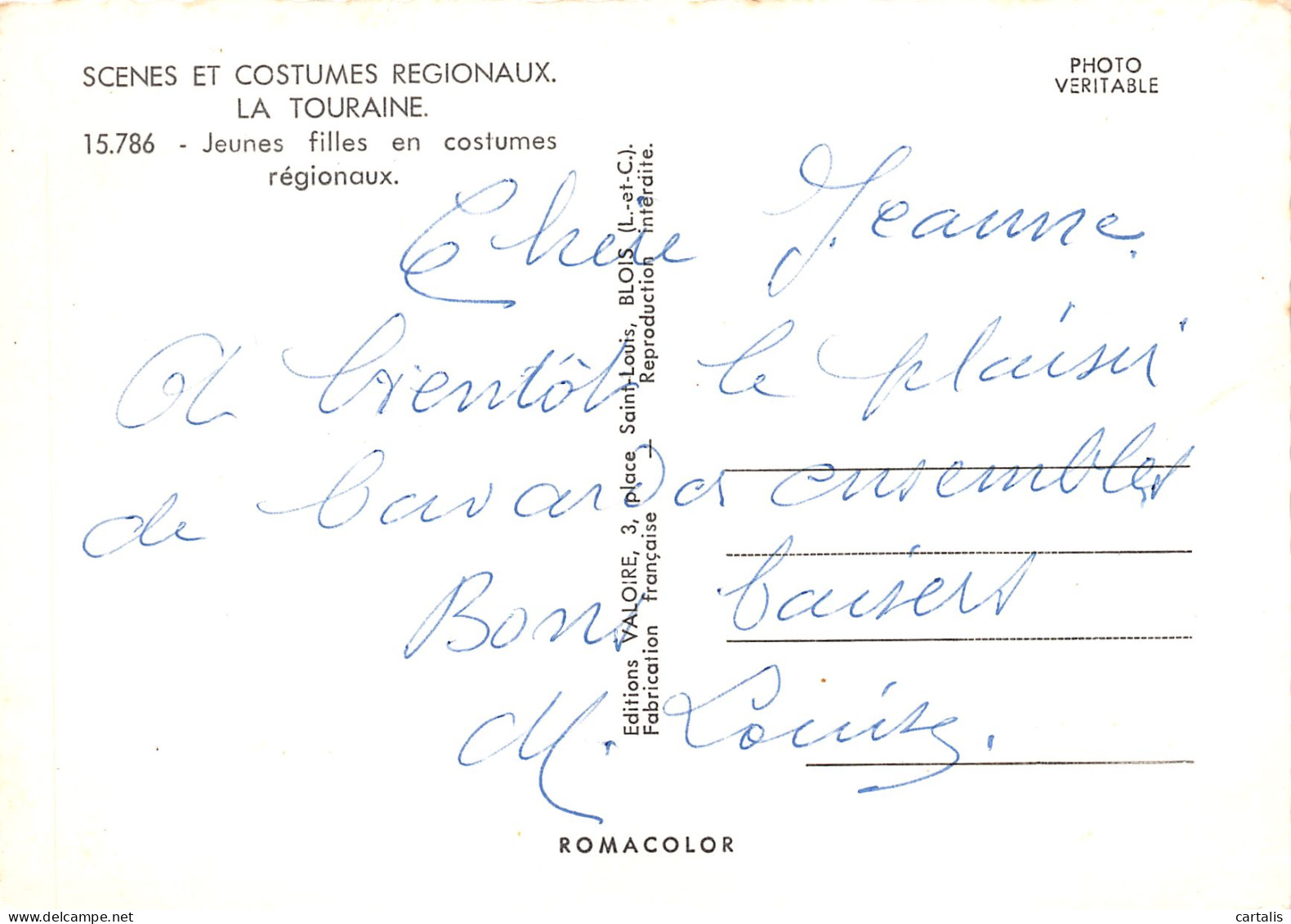 37-LA TOURAINE COSTUMES REGIONAUX-N°3777-D/0185 - Autres & Non Classés