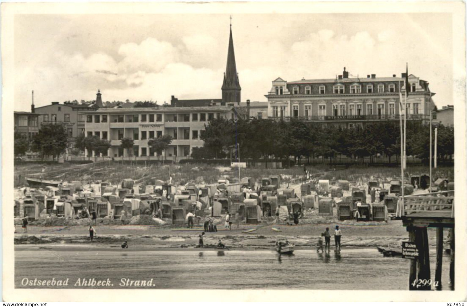 Ostseebad Ahlbeck - Strand - Usedom