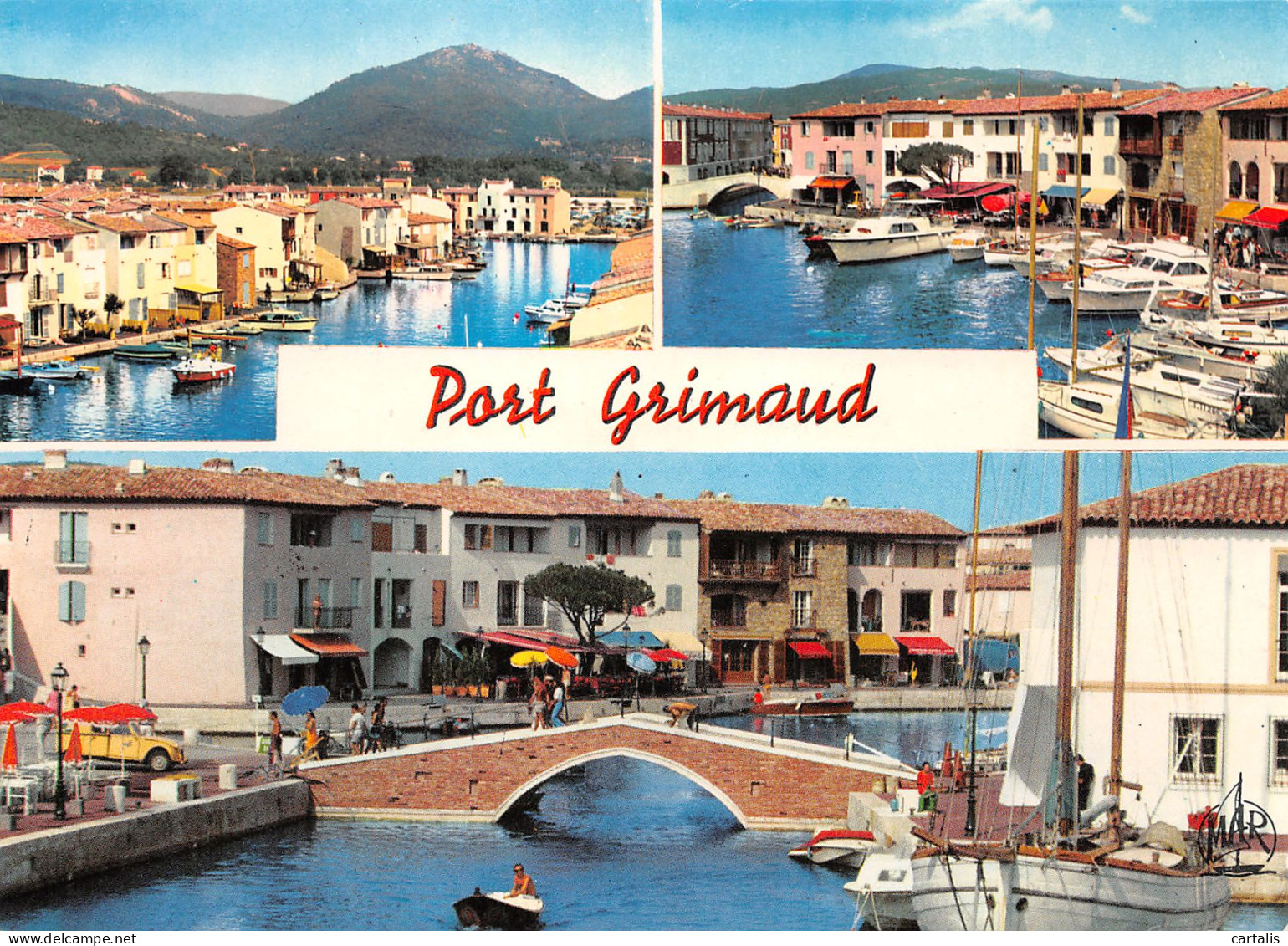 83-PORT GRIMAUD-N°3777-D/0113 - Port Grimaud