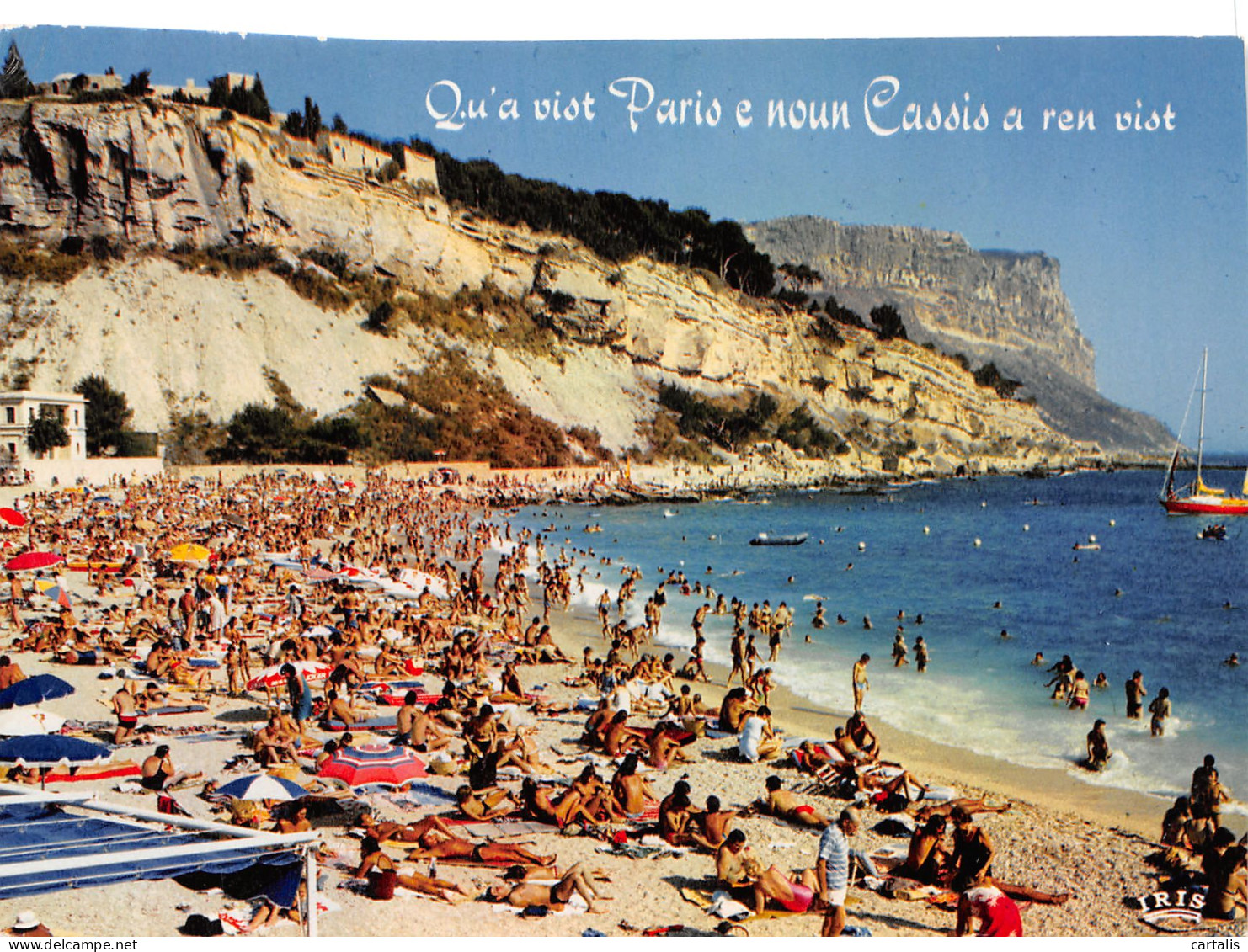 13-CASSIS SUR MER-N°3778-D/0075 - Cassis