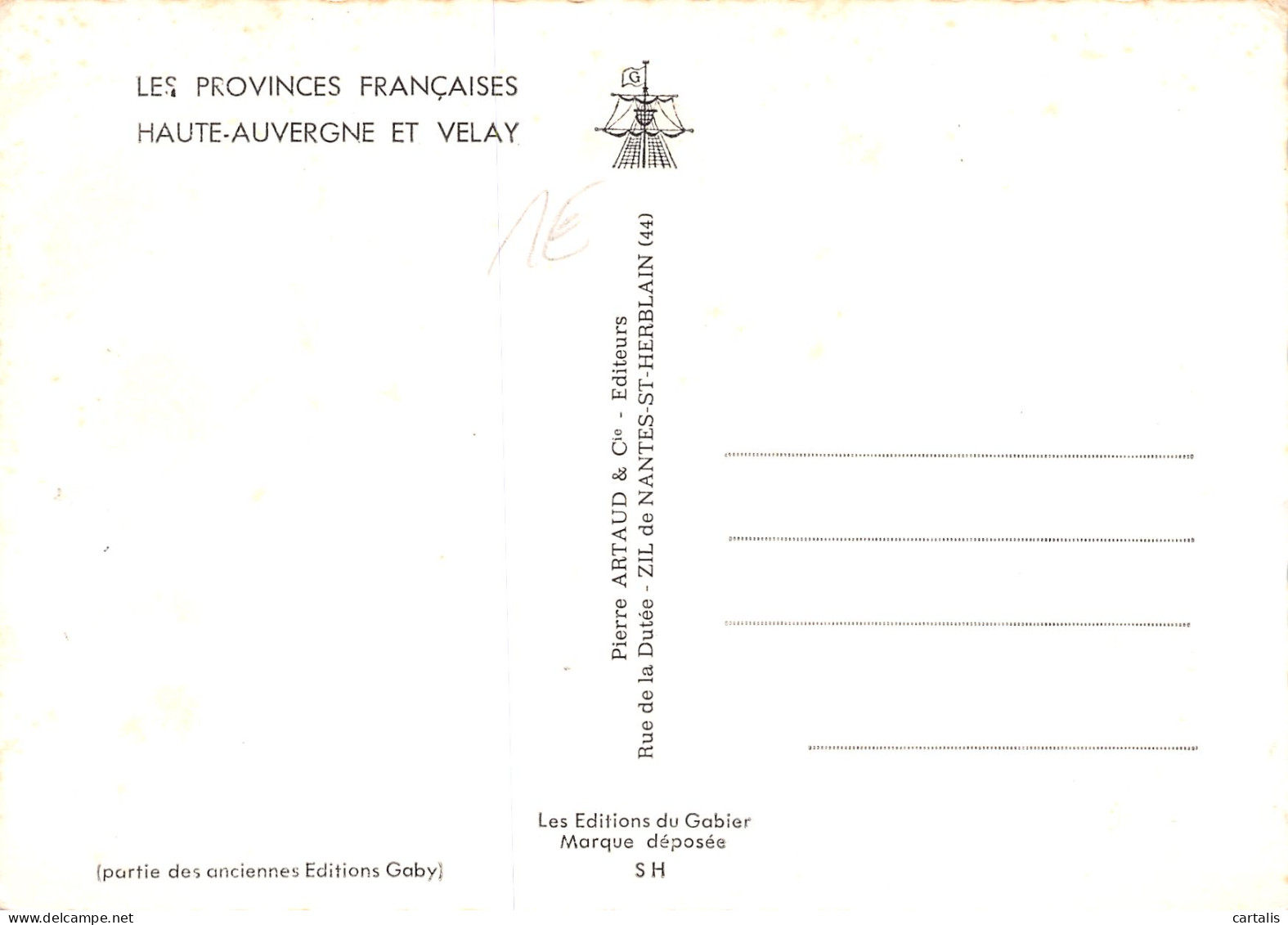 43-HAUTE AUVERGNE ET VELAY-N°3778-C/0373 - Sonstige & Ohne Zuordnung