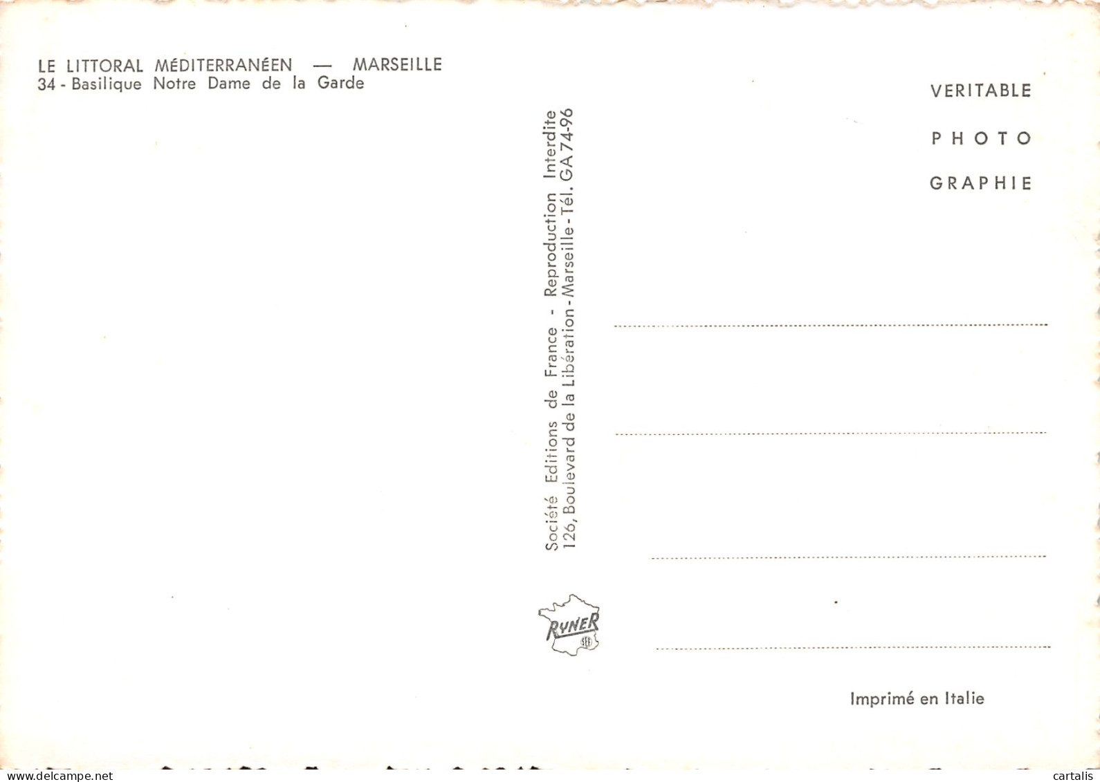 13-MARSEILLE-N°3778-C/0217 - Sin Clasificación