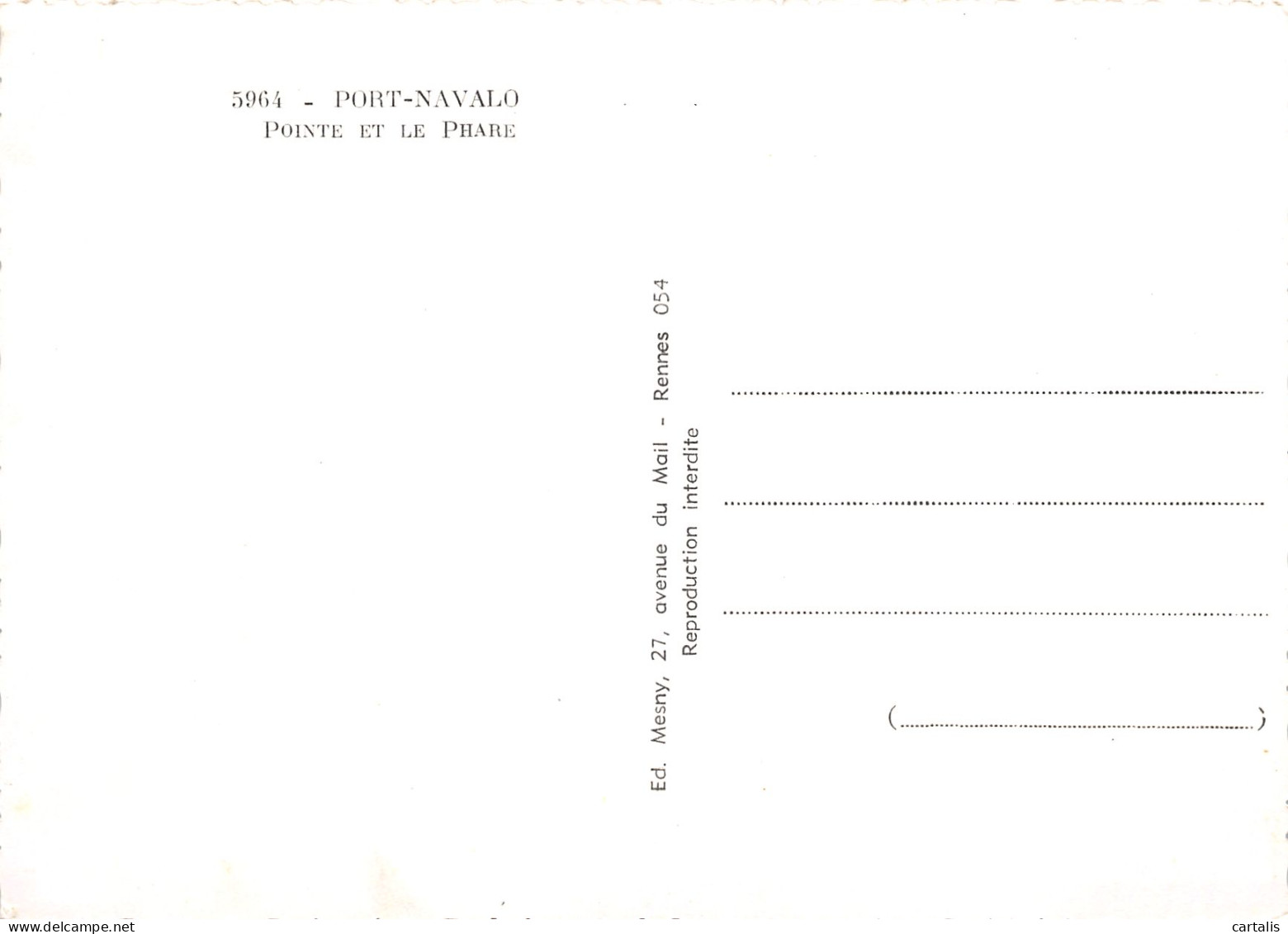 56-PORT NAVALO-N°3778-C/0143 - Sonstige & Ohne Zuordnung