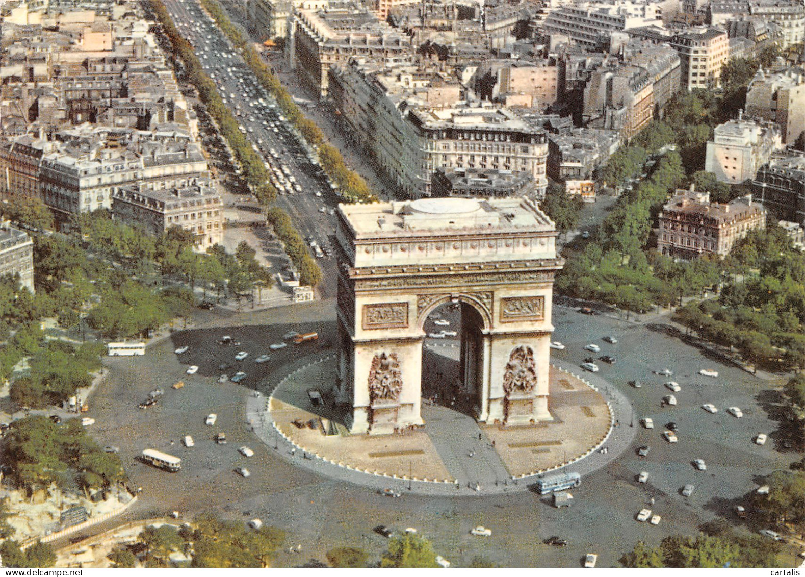 75-PARIS ARC DE TRIOMPHE-N°3778-C/0061 - Triumphbogen