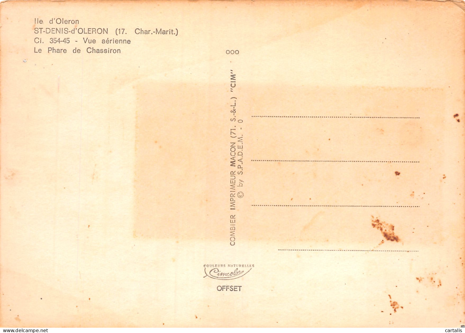 17-SAINT DENIS D OLERON-N°3778-C/0009 - Other & Unclassified